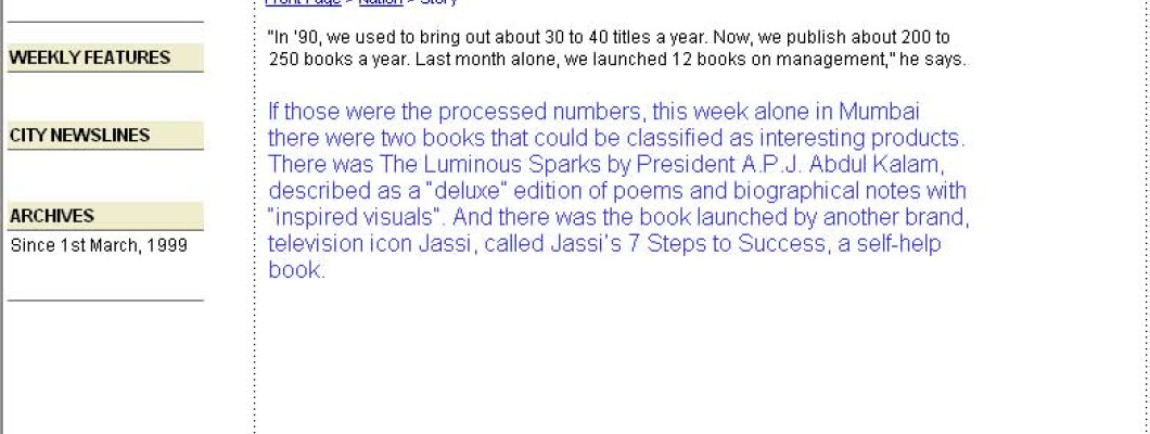 The Telegraph - Book released
